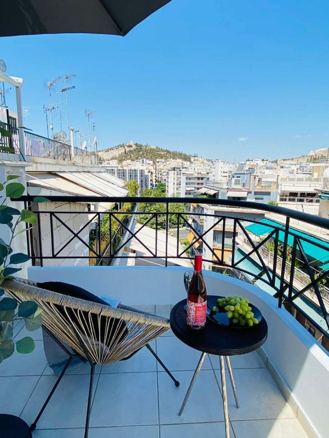 2 Bd Top Floor Aprt With Acropolis View Αθήνα Εξωτερικό φωτογραφία